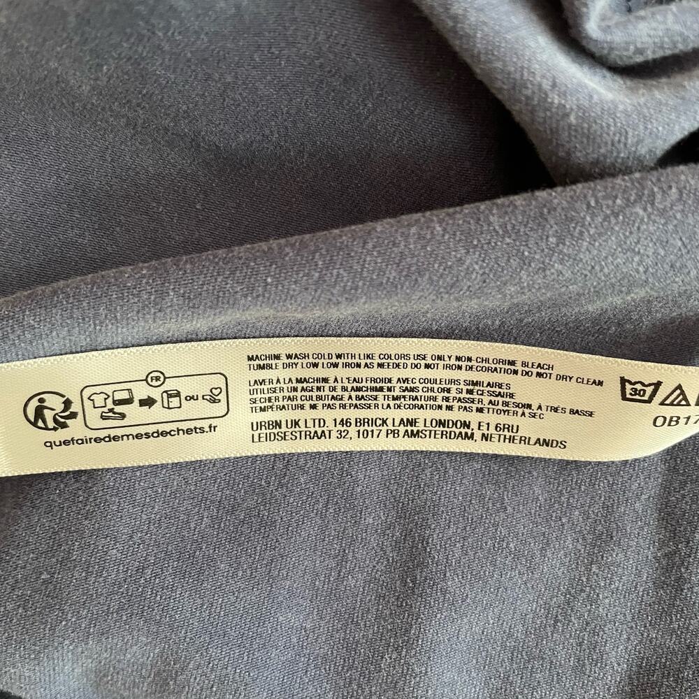 Free People Movement Hot Shot Mini Dress Built In Shorts Blue Indigo Size XS - Picture 10 of 10